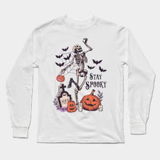 Stay Spooky - Halloween Vibes Tee" Long Sleeve T-Shirt